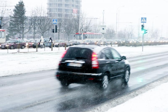 Vakarų Lietuvoje naktį formuosis plikledis
