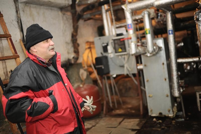 Miesto centras per šalčius bloškiamas į viduramžius