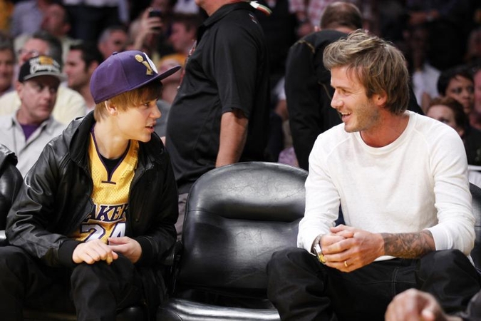 J.Bieberis yra D.Beckhamo mėgdžiotojas  