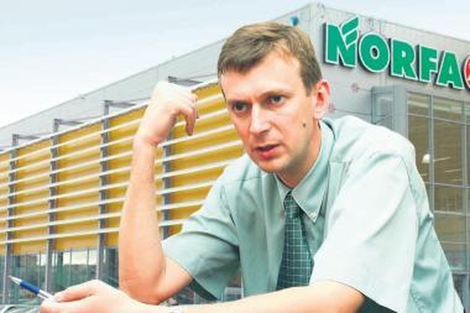 Planai: D.Dundulio teigimu, pagal naują jaukios parduotuvės koncepciją pamažu bus rekonstruotos visos "Norfos" parduotuvės.